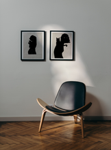 Load image into Gallery viewer, Art Print Chat Noir
