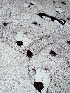 Art Print Cozy Bears