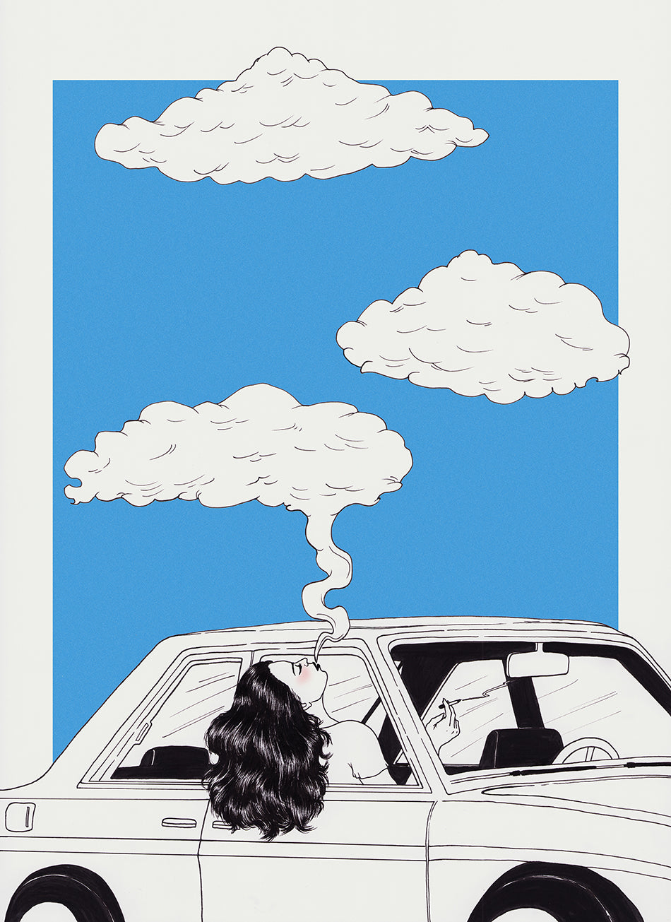 Art Print Cloudy Day
