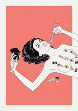 Load image into Gallery viewer, Art Print Sushi Night
