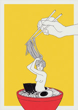 Load image into Gallery viewer, Art Print The Ramen Girl
